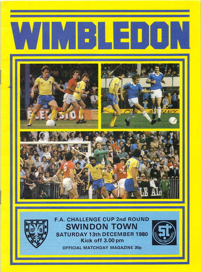 <b>Saturday, December 13, 1980</b><br />vs. Wimbledon (Away)